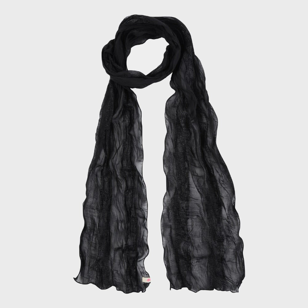 eireve-ss-26-chiffon-lace-long-scarf-black-black-s