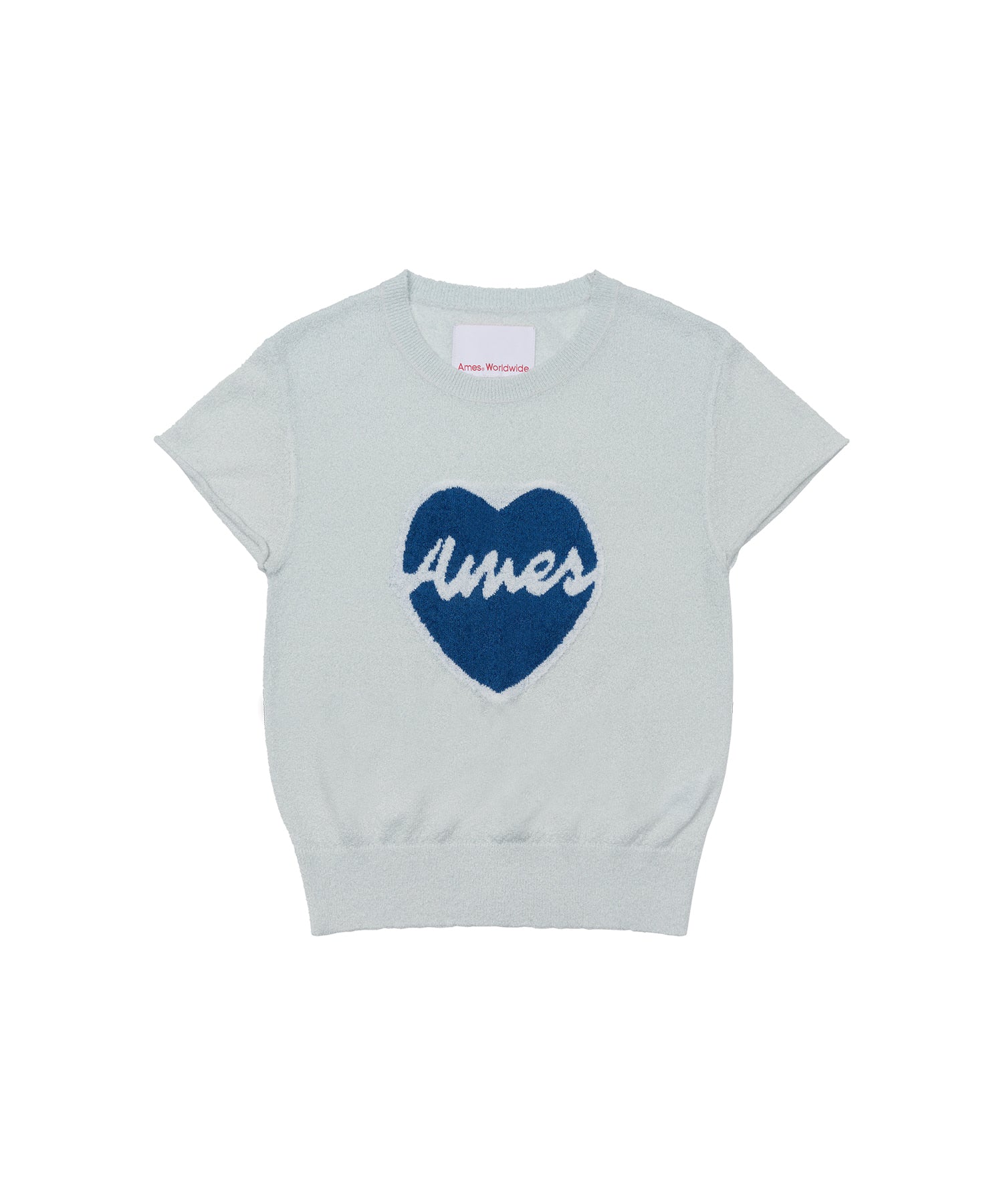 ames-worldwide-fw-26-heart-short-sleeve-knit-blue-blue-s
