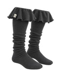 uglyshadow-fw-26-ruffle-long-socks-charcoal-charcoal-s