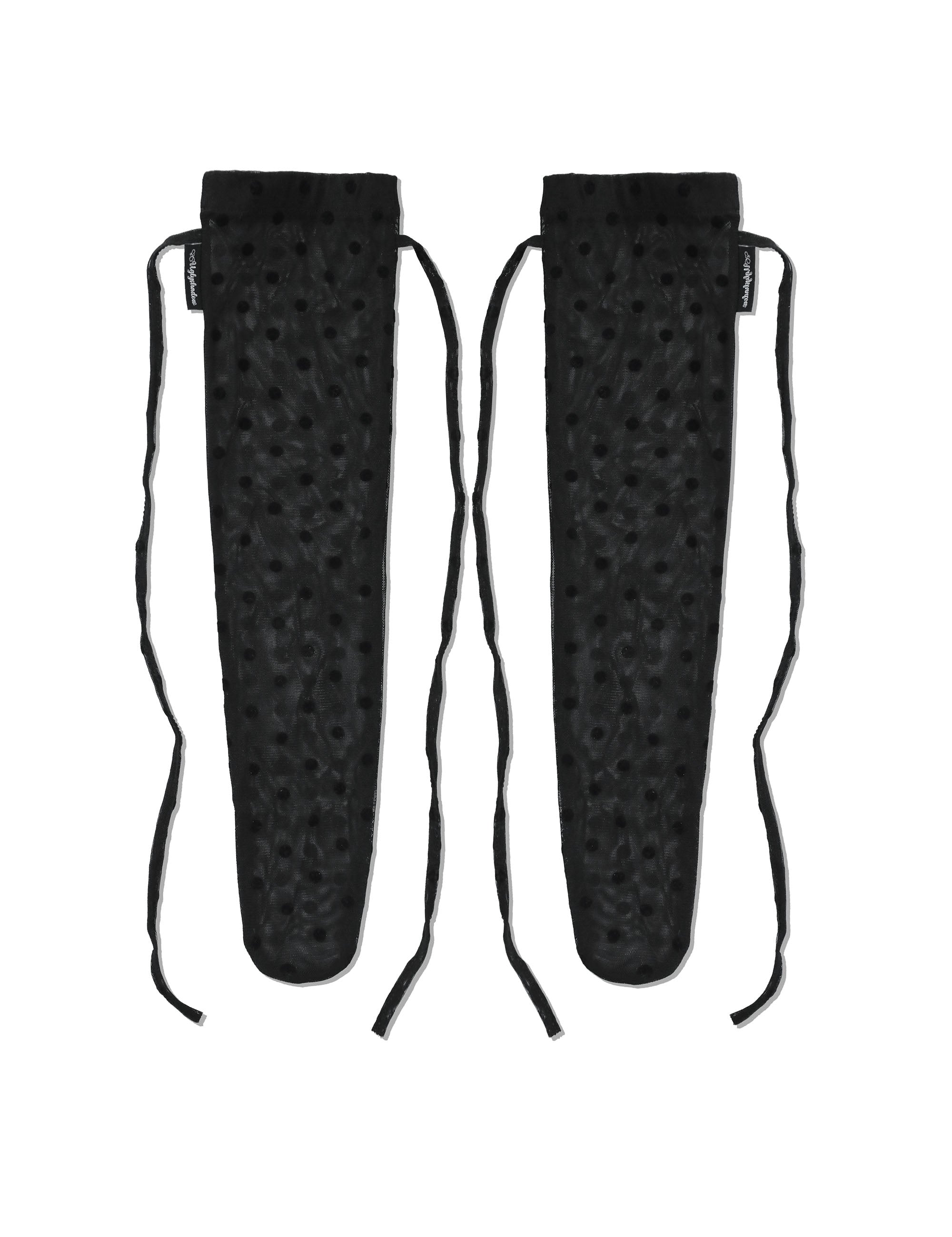 ugly-shadow-ss-25-mesh-dotted-socks(black)