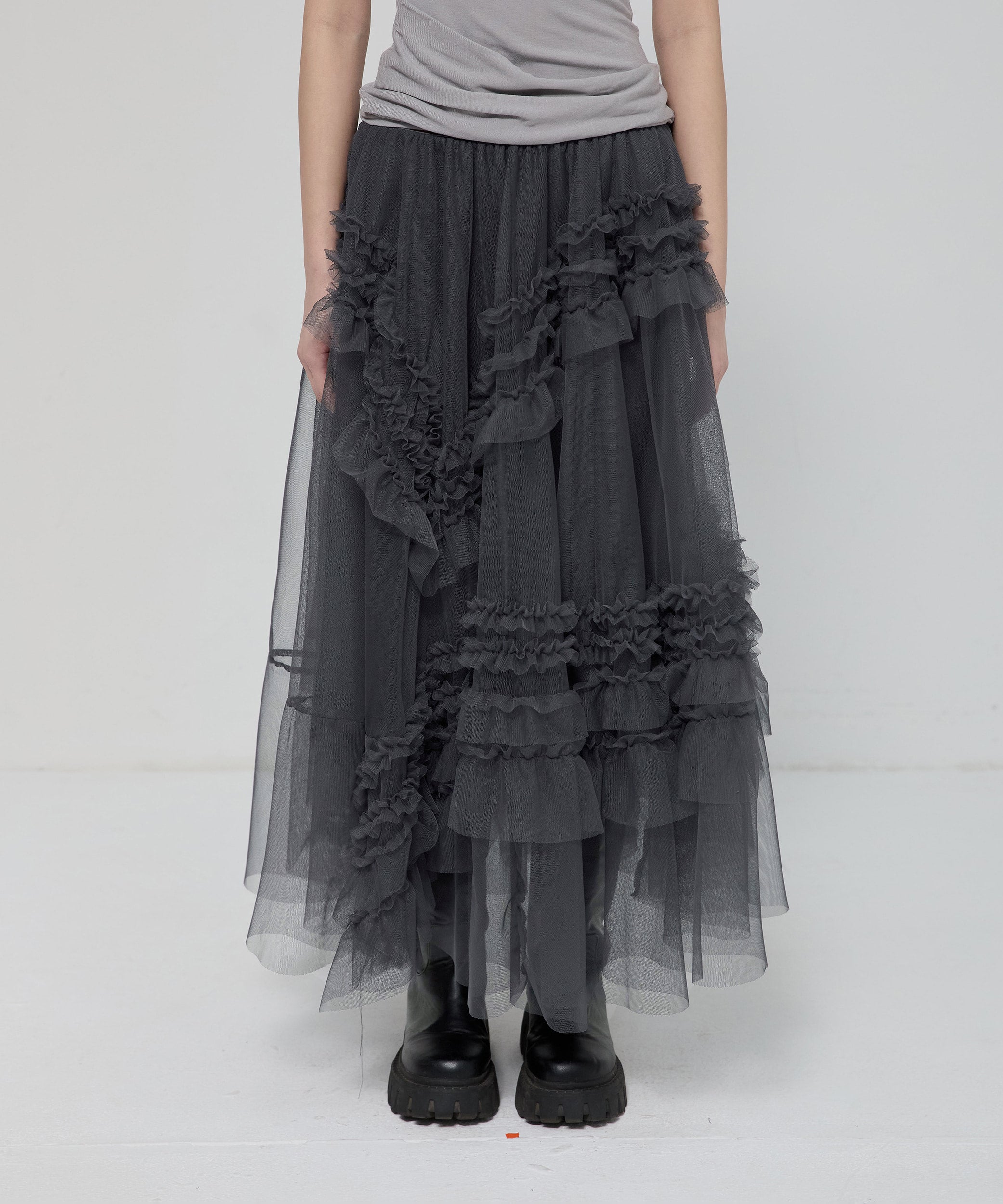 flareup-ss-26-tulle-layered-long-skirts-fl-266-charcoal-charcoal-s