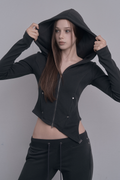 damio-fw-26-contour-fitted-hoodie-zip-up-charcoal-charcoal-s