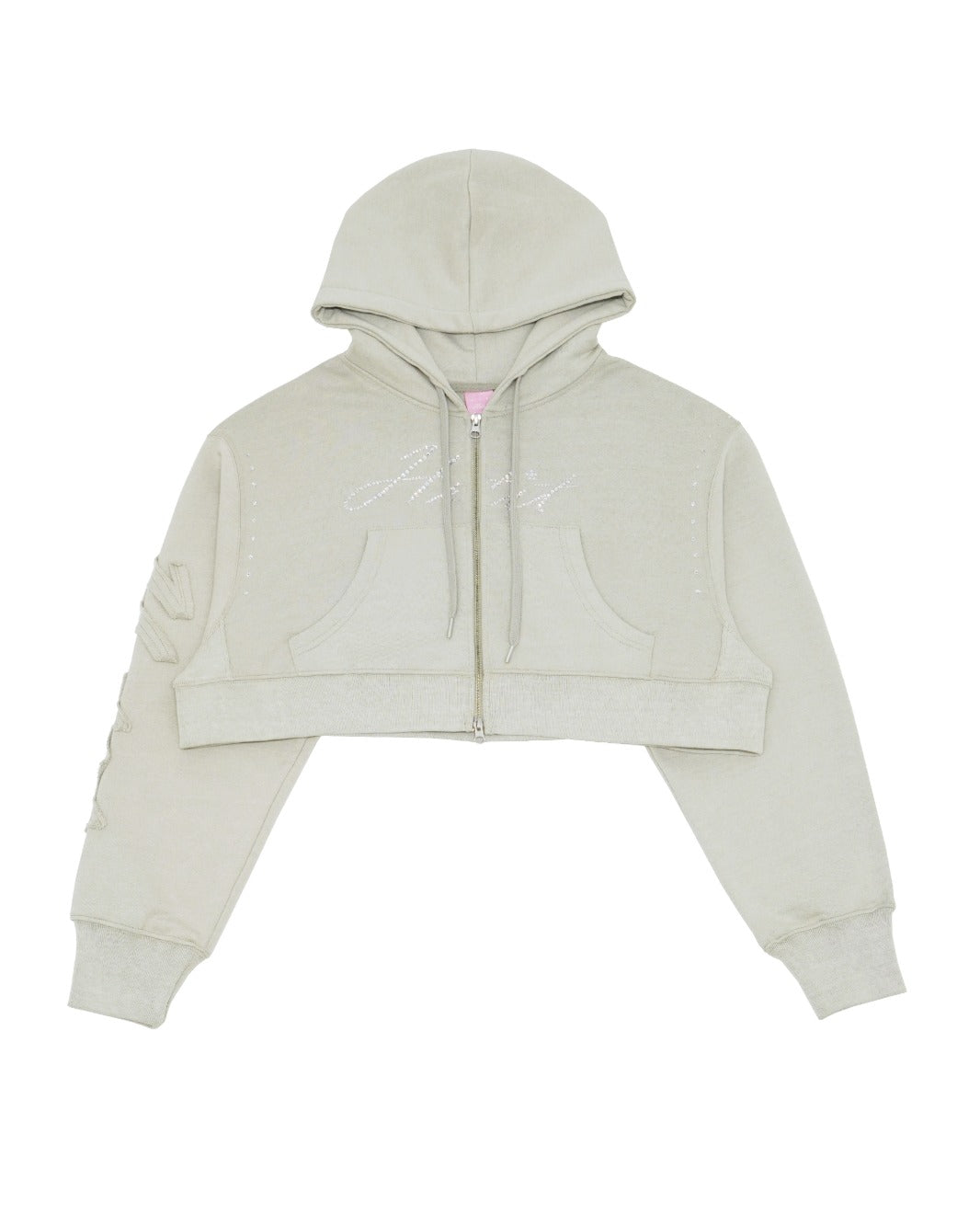 hetit-ss-25-natural-shine-crop-zip-up-hoody-oyster-oyster-s