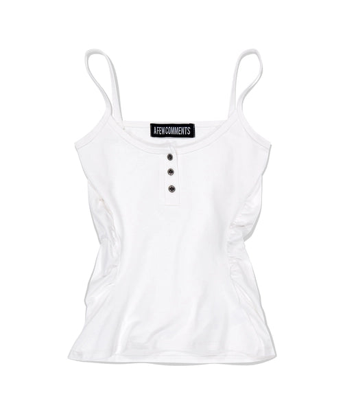 a-few-comments-fw-25-metal-button-shirring-tank-top-white-white-s