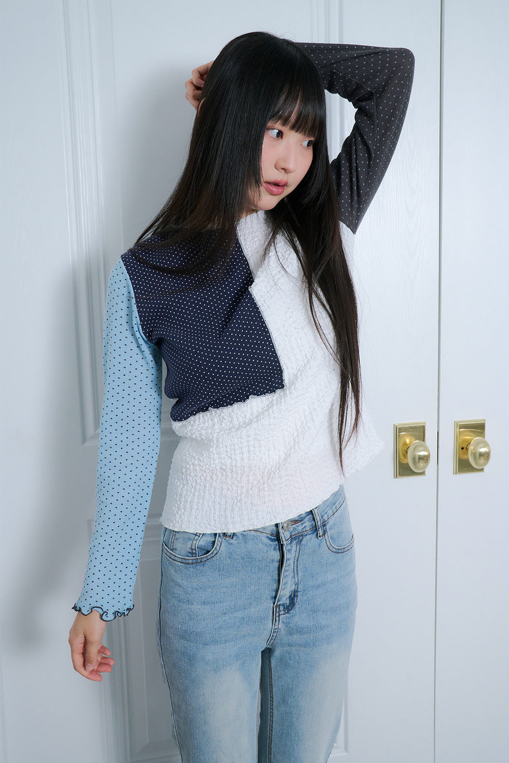 kicobe-ss-25-dot-patchwork-t-shirt