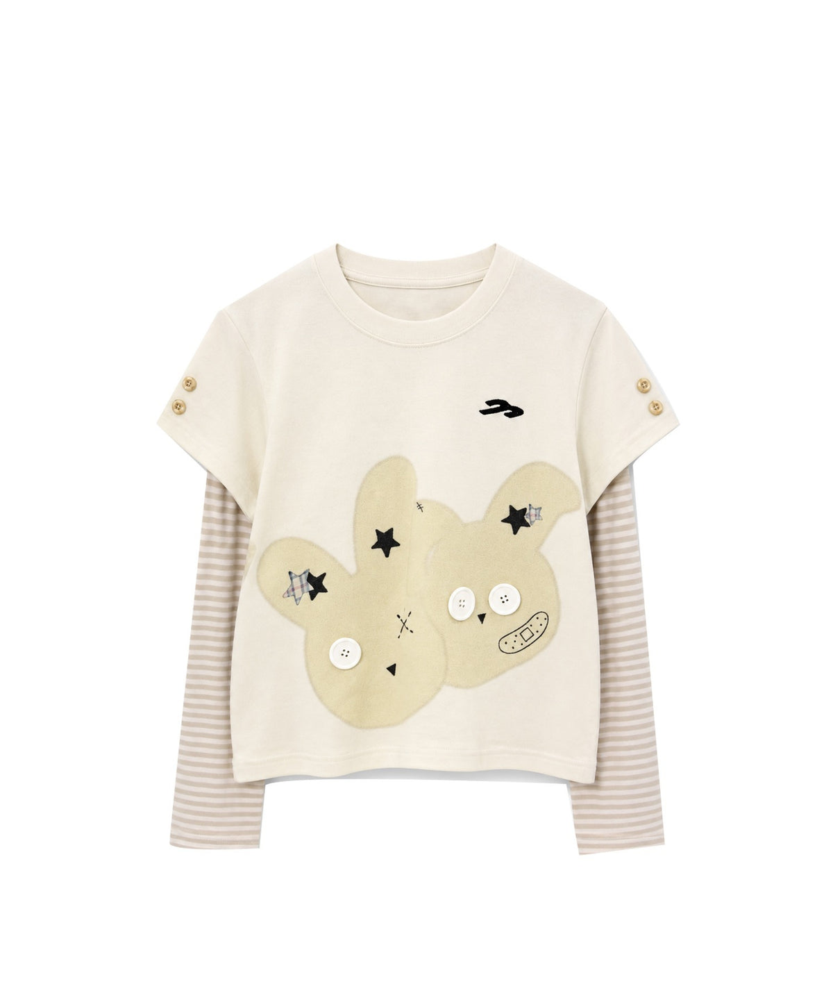 tansanmagnesium-fw-26-rabbit-button-layered-long-sleeve-ivory-ivory-s