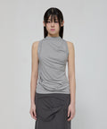 flareup-ss-26-draped-sleeveless-top-fl-135-gray-gray-s