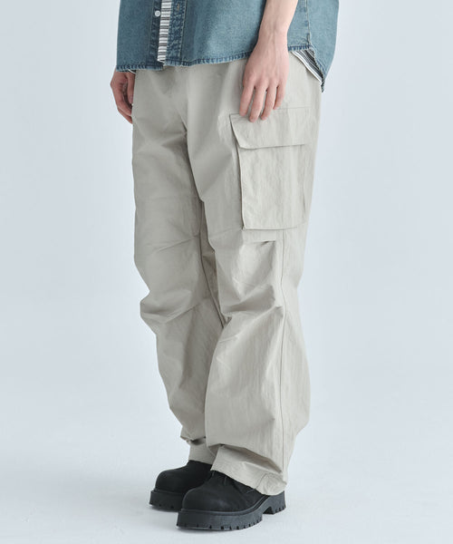 codegraphy-ss-26-nylon-cargo-parachute-pants-beige-beige-s