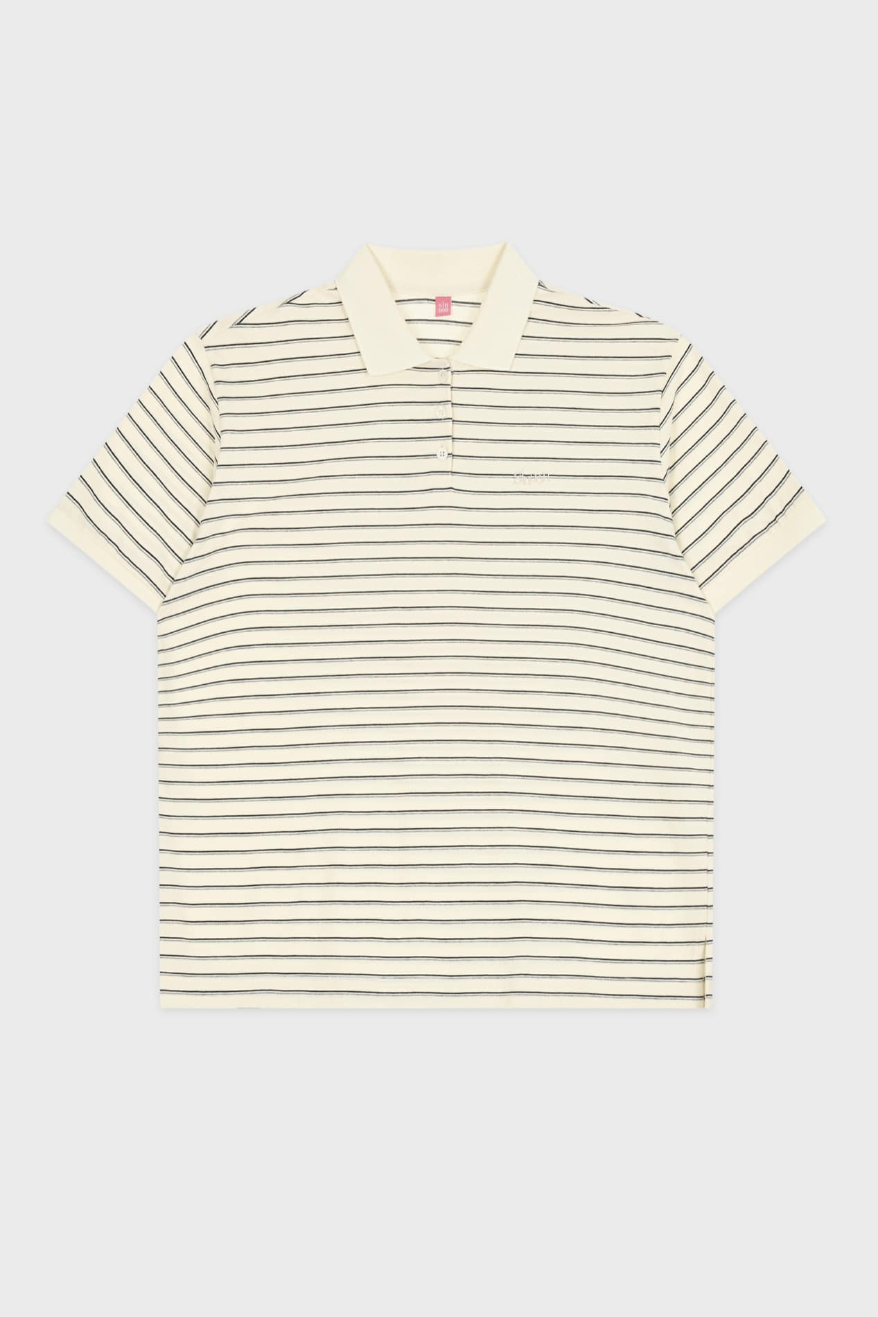 sinoon-ss-25-stripe-half-sleeve-pk-shirt-ivory-ivory-s