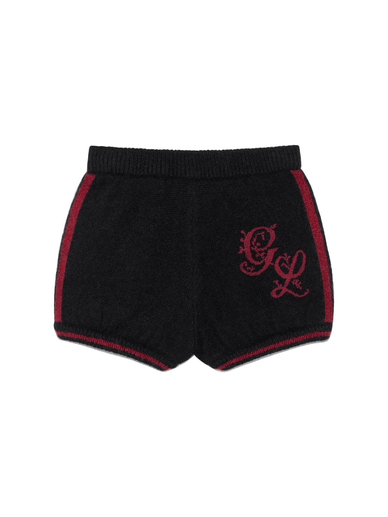 glowny-ss-25-cross-stitch-knit-shorts-black-black-s