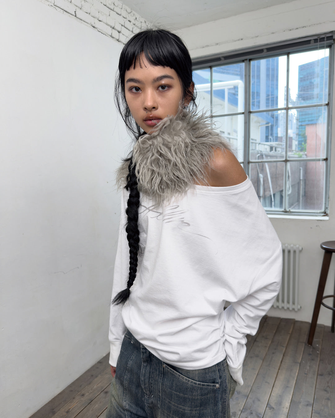 porterna-fw-25-one-shoulder-long-sleeve-t-shirt-ivory-ivory-s