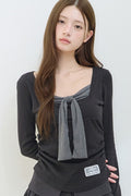 illigo-fw-26-layered-ribbon-tie-long-sleeve-black-black-s