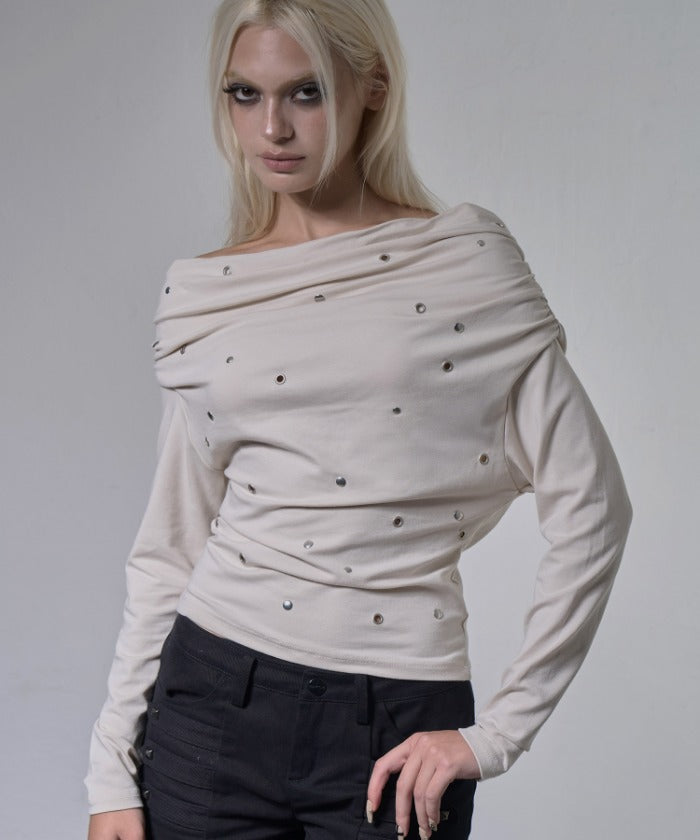 nastyfancyclub-fw-26-eyelet-cowl-one-shoulder-top-ivory-f26zb520-ivory-s