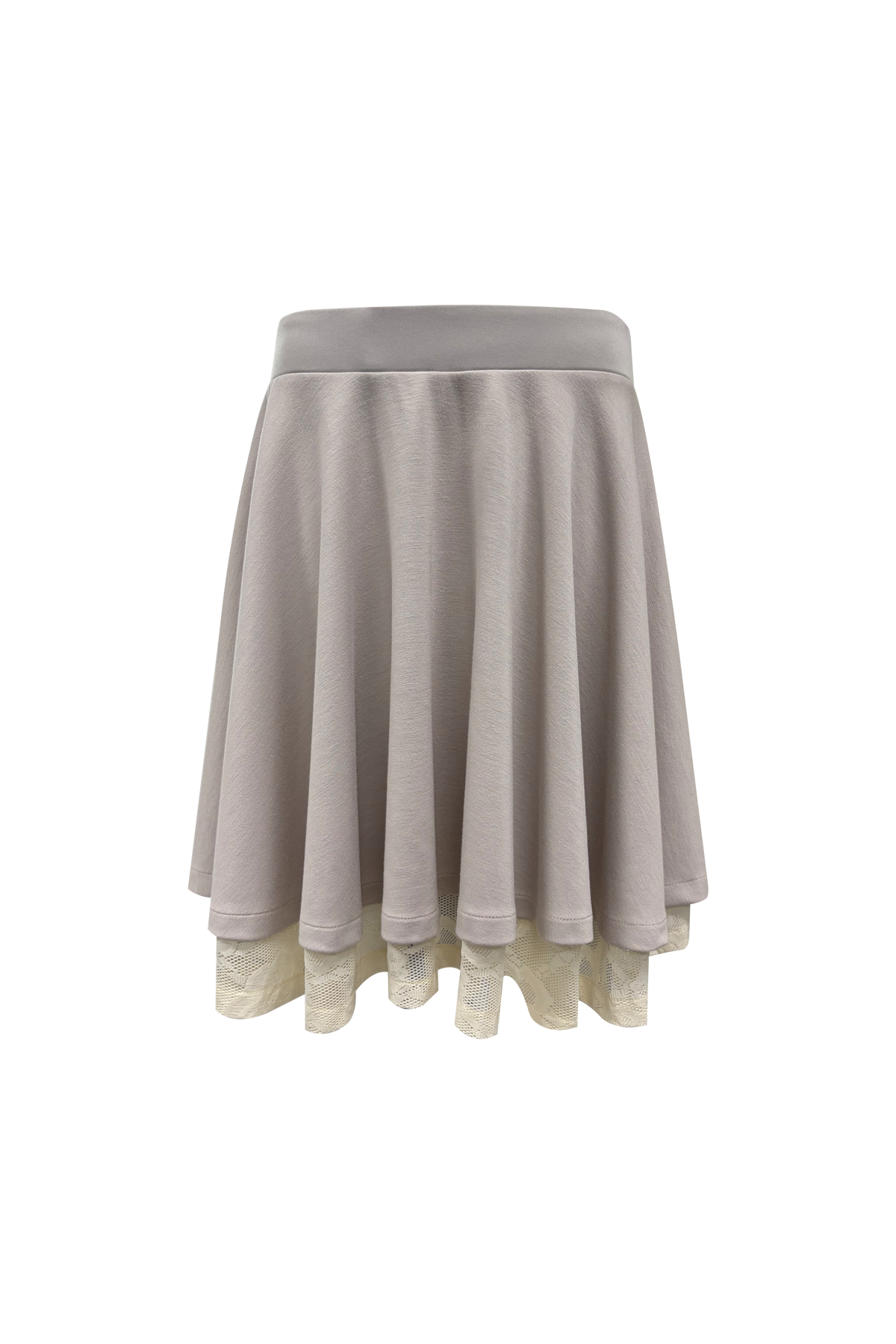 [PRE-ORDER] CHEMEHC Lace layered flare skirt pink (shipping in the third week of December
