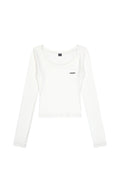 iugamakaras-ss-25-u-neck-fitted-top-white-white-s