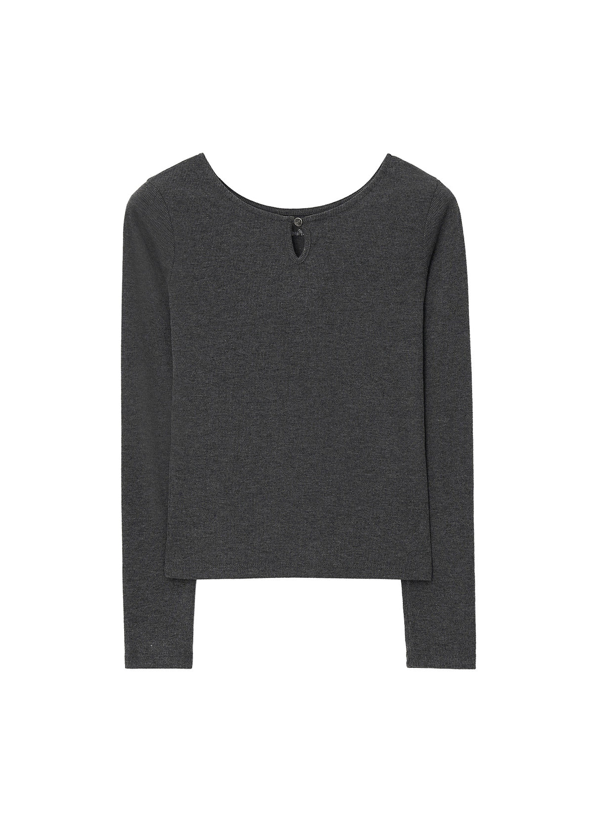 yahn-sisi-fw-26-teardrop-button-top-gray-gray-s