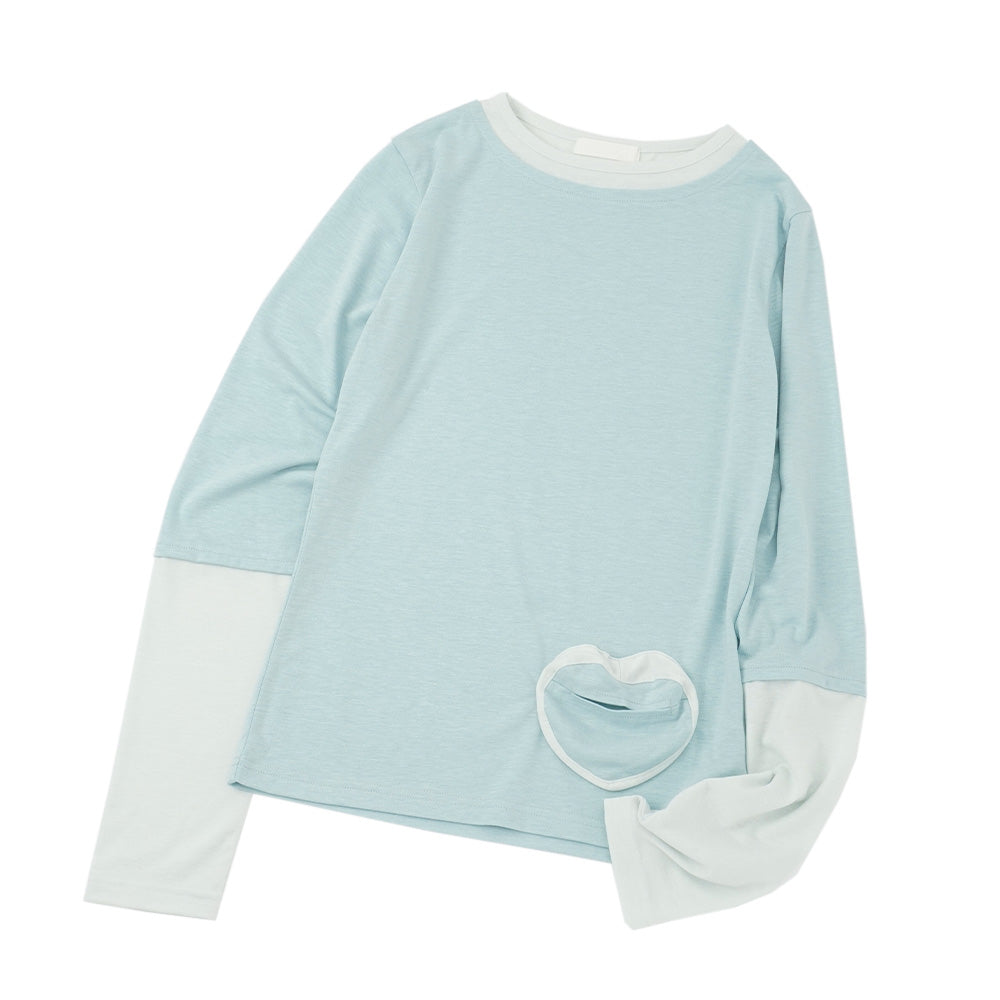 sunnect-fw-26-s2-pocket-layered-tee-mint-mint-s