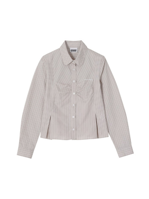 crank-fw-25-shirring-pleats-striped-shirt-beige-beige-s