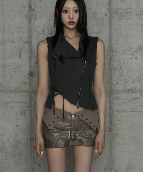 etre-au-sommet-ss-26-diagonal-corset-vest-dark-gray-dark-gray-s
