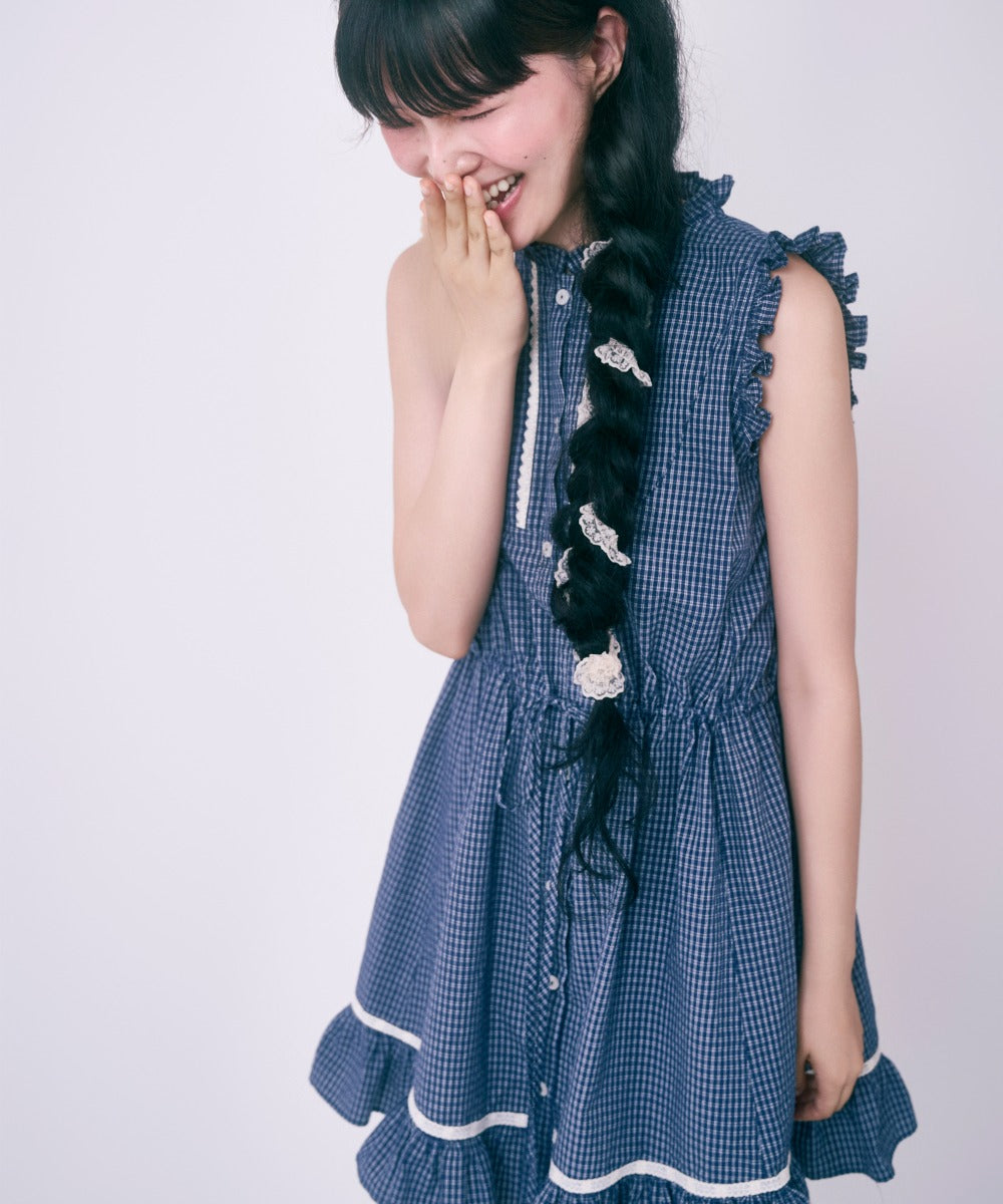 vonong-fw-25-check-heidi-sleeveless-dress-navy-navy-s