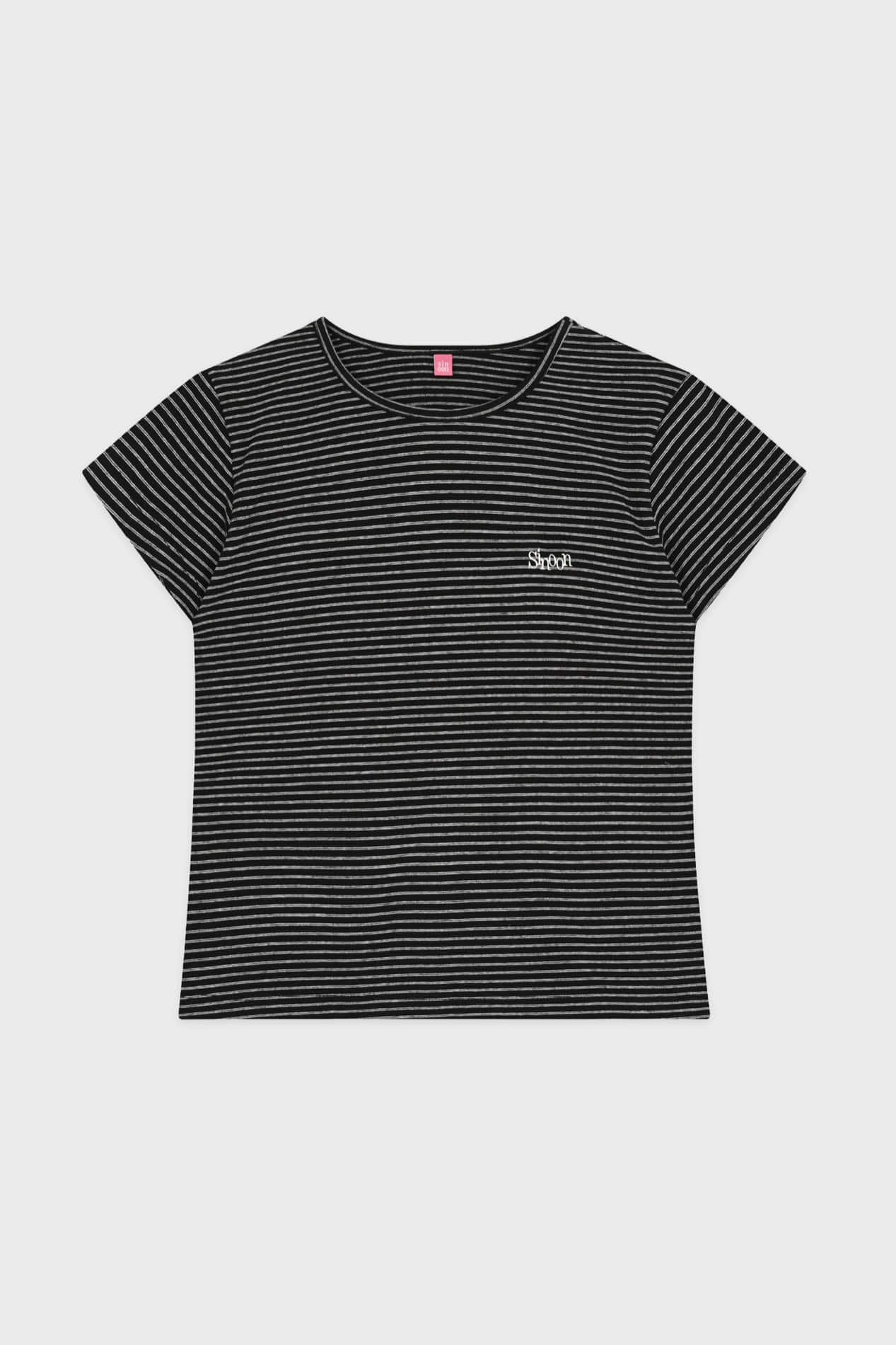 sinoon-ss-25-stripe-cap-sleeve-t-shirt-black-black-s