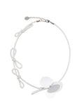 nariobjet-fw-26-blurry-ribbon-necklace-white-s