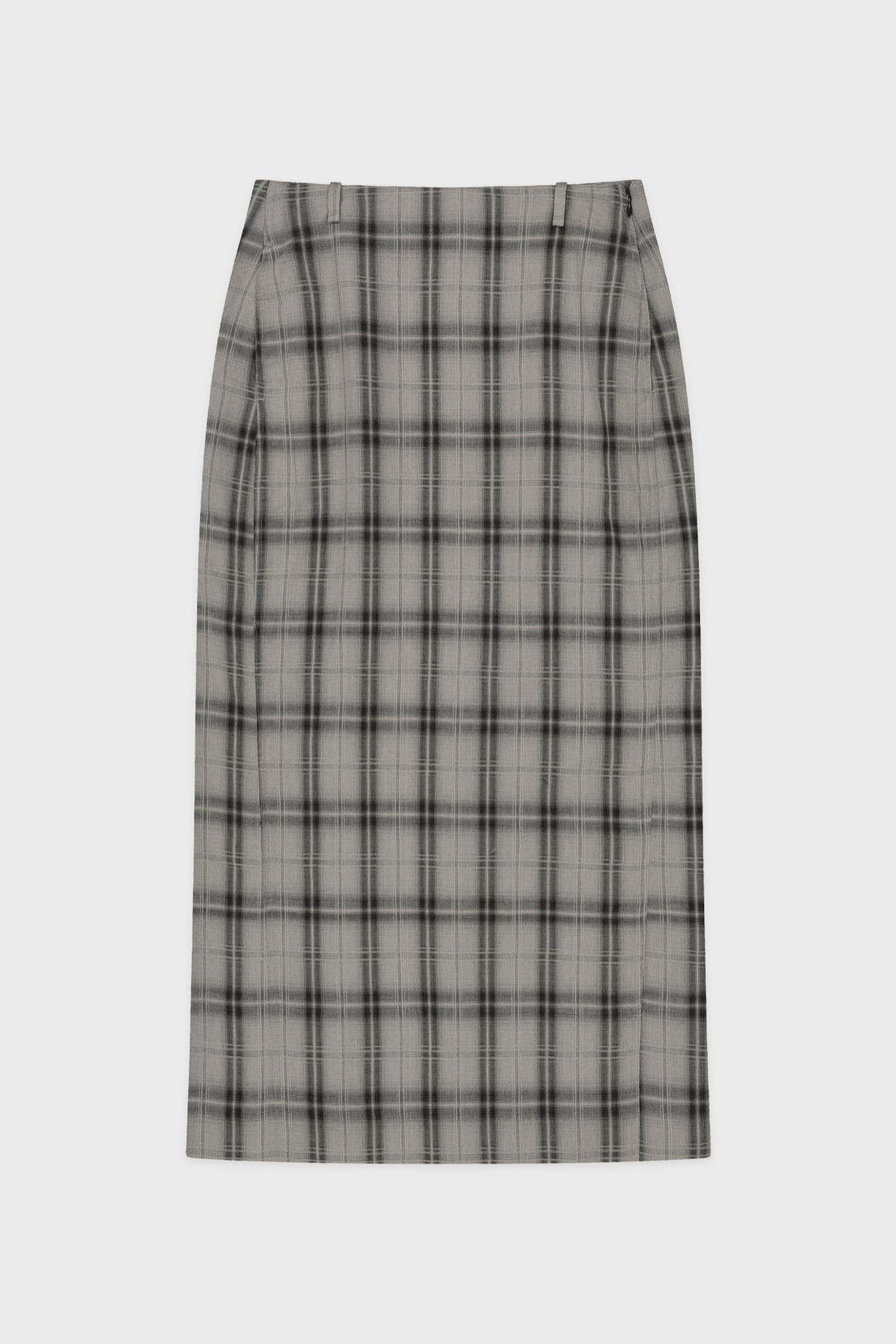 sinoon-fw-25-check-h-line-skirt-light-grey-light-grey-s