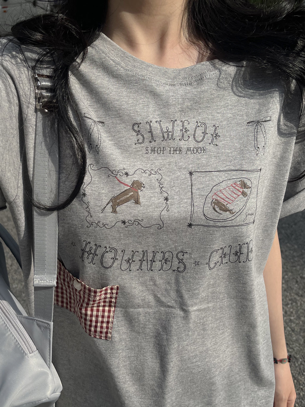 siweol107-ss-25-hound-club-tee-melange-gray-melange-gray-s