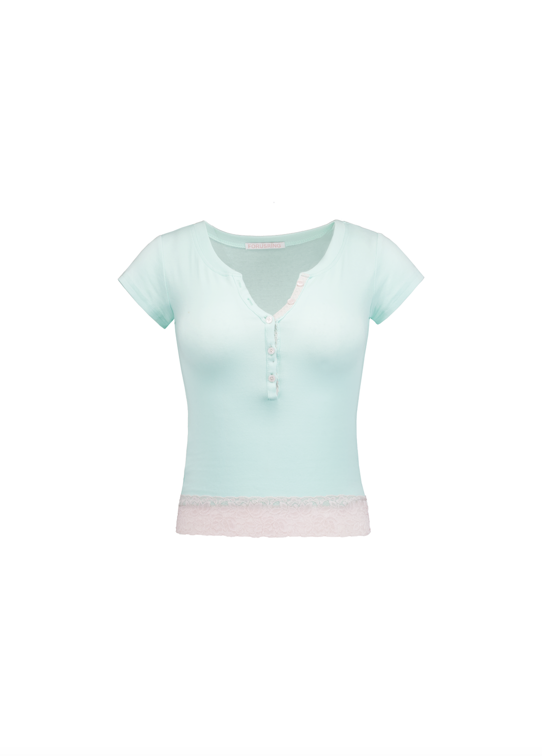 forusring-ss-26-baby-powder-lace-tee-mint-mint-s