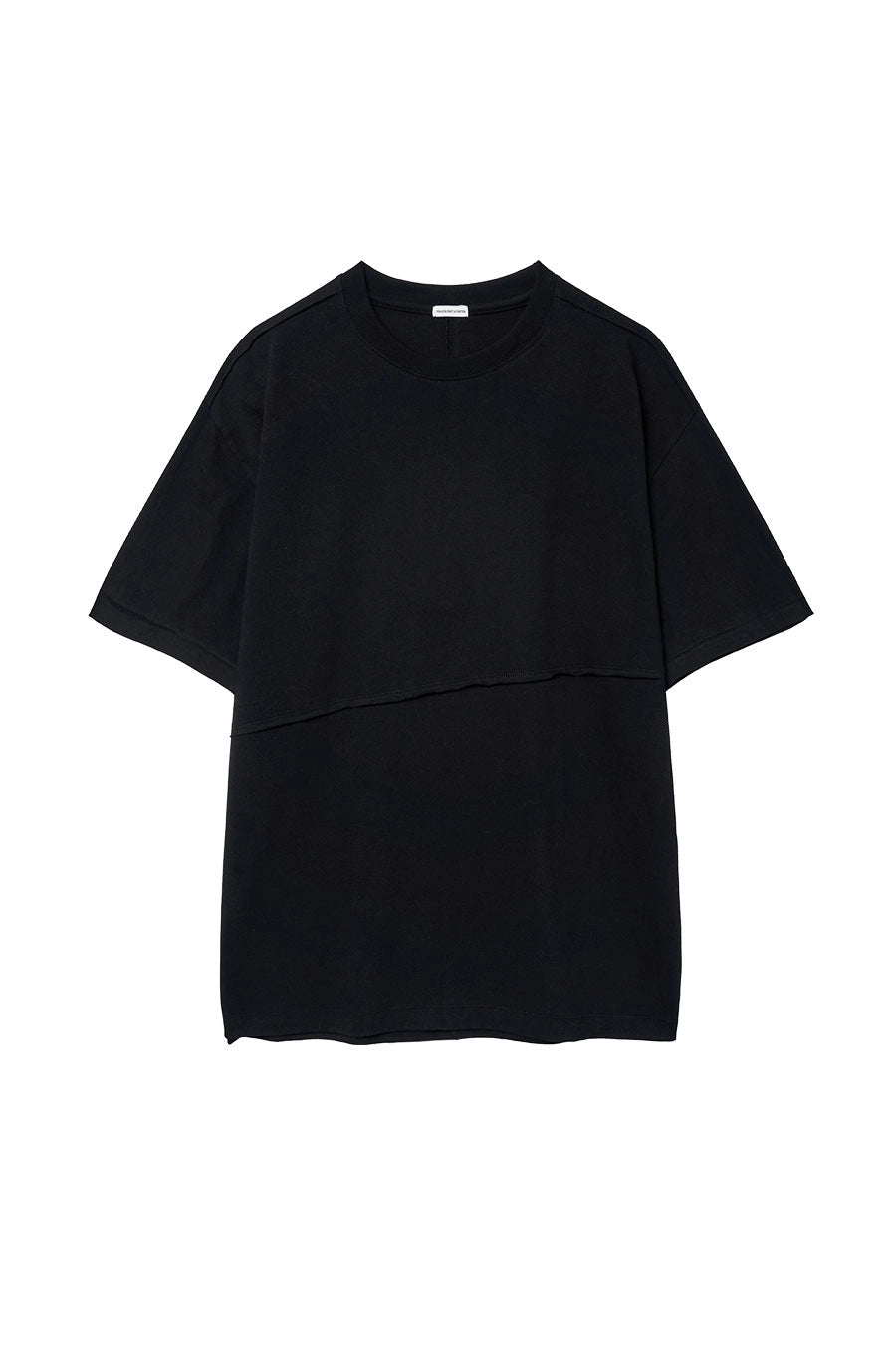 youche-pret-a-porter-ss-25-sr-rawedge-short-sleeve-tee-black