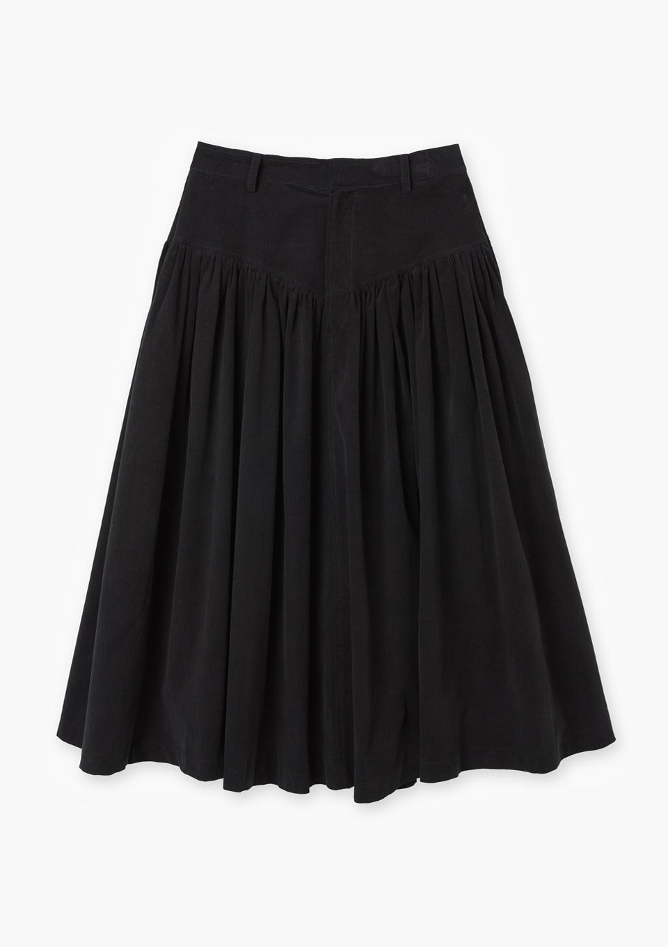 opendoorstudio-fw-26-godet-flare-long-skirt-black-black-s