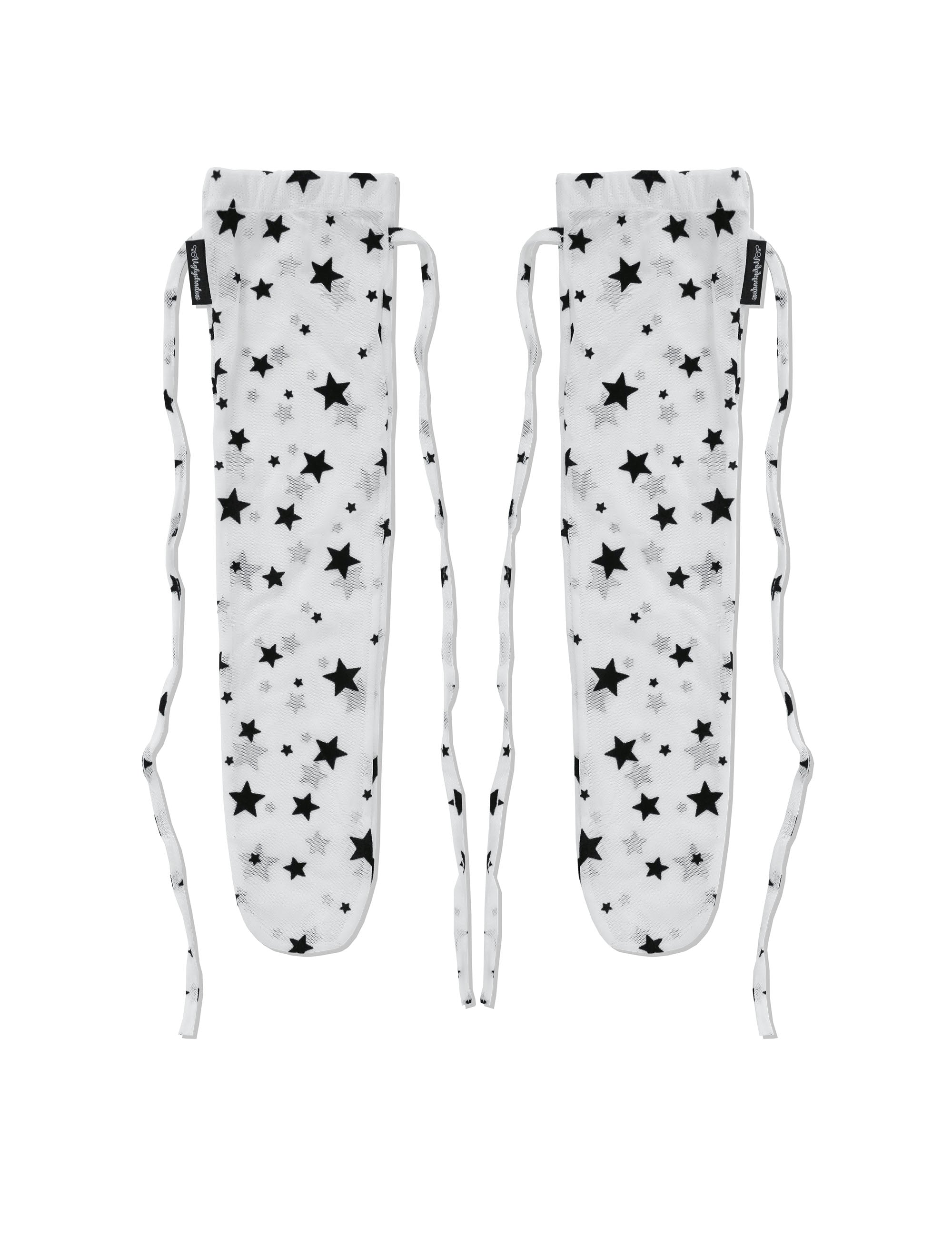 ugly-shadow-ss-25-mesh-star-socks(white)