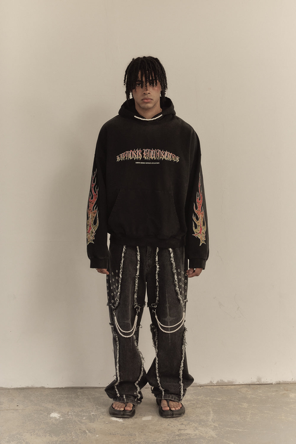 libere-ss-26-flame-beads-hoodie-black-black-s