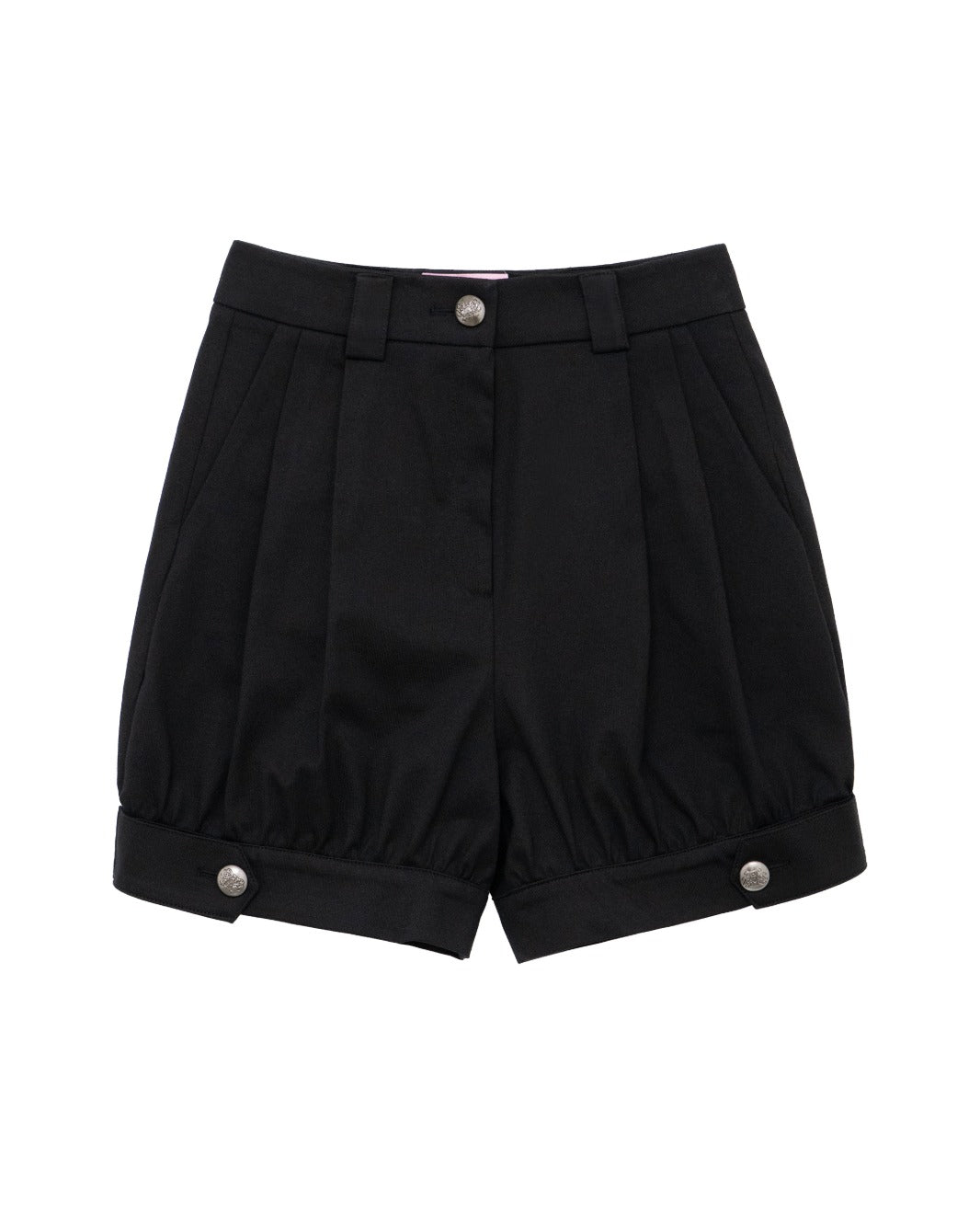 hetit-ss-26-button-pumpkin-shorts-black-black-s