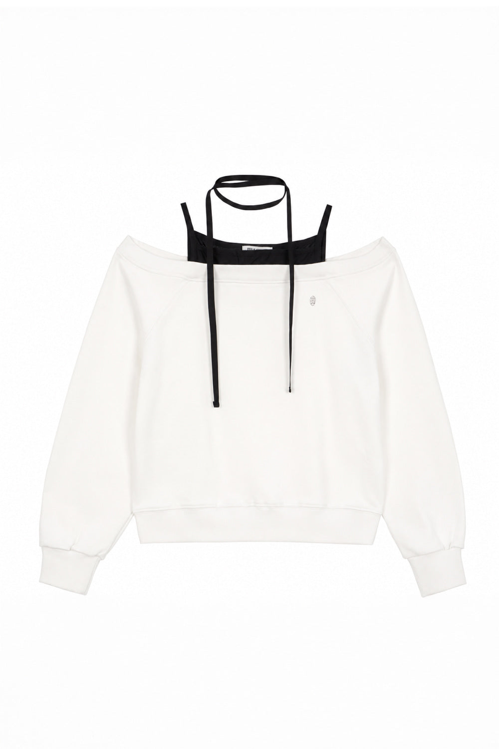 mausoleum-fw-26-early-bird-rhea-string-off-shoulder-sweatshirt-white-white-s