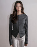 magoren-seoul-ss-26-metal-triclipse-open-boat-neck-long-sleeve-melange-charcoal-melange-charcoal-s