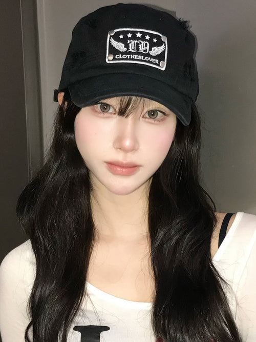 luv-is-true-ss-26-el-damage-patch-cap-black-black-s