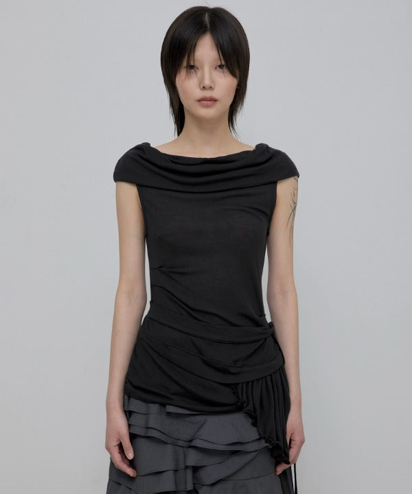 flareup-ss-25-faye-frill-sleeveless-(fl161_black)