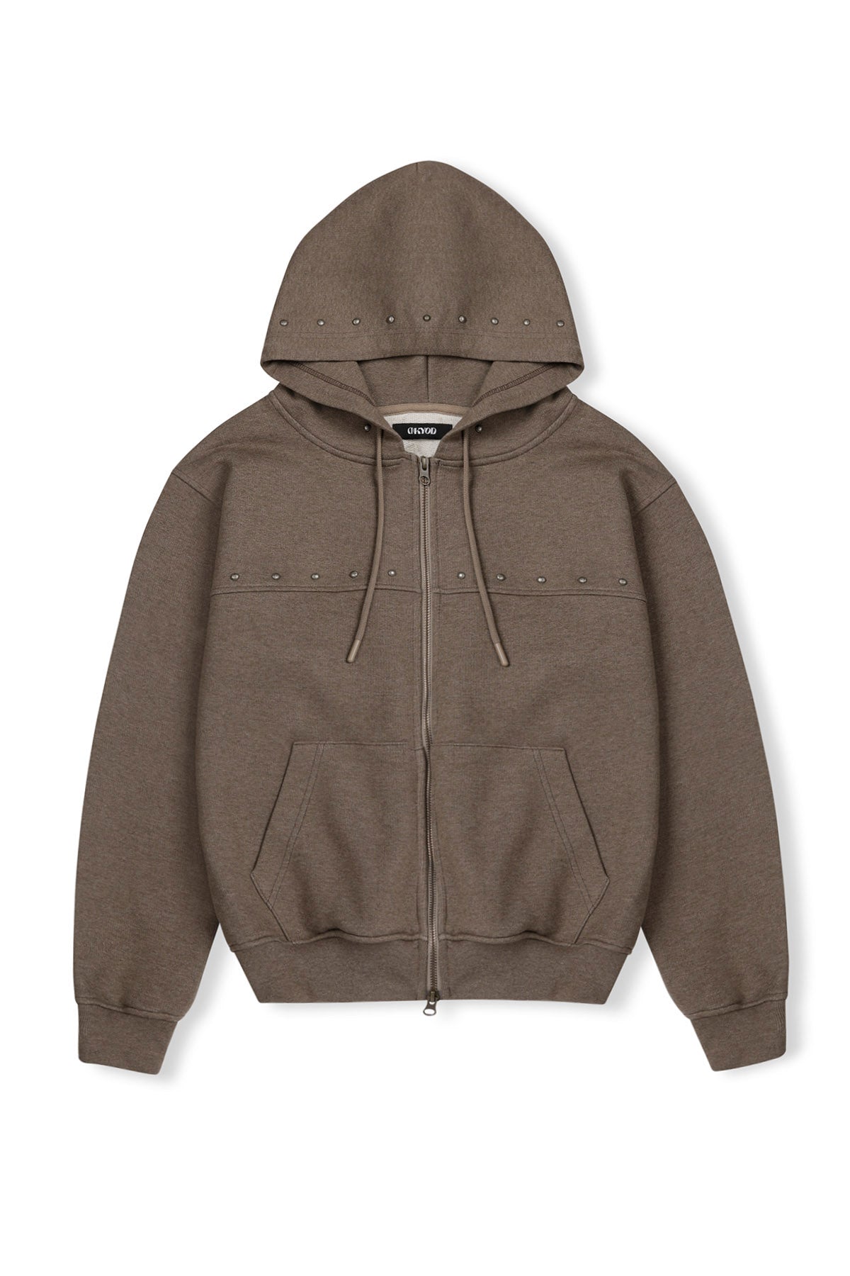 kyod-ss-25-stud-hood-zipup-(-brown-)