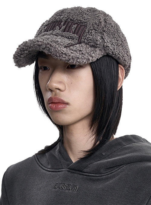 ajo-by-ajo-fw-25-arch-logo-fleece-cap-grey-grey-s