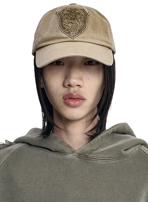 ajo-by-ajo-fw-25-wappen-washed-cap-beige-beige-s