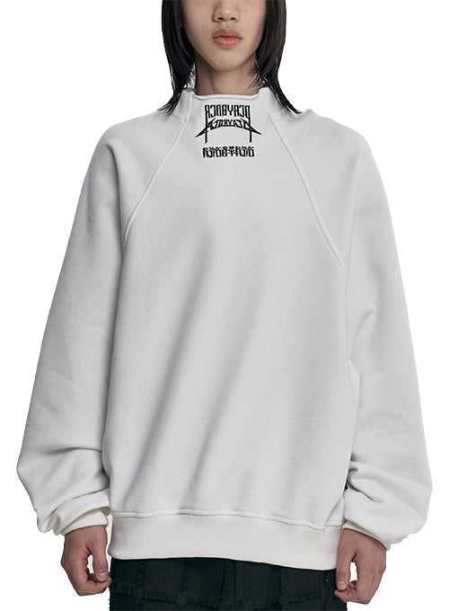 ajo-by-ajo-fw-25-raglan-high-neck-arch-logo-sweatshirt-white-white-s