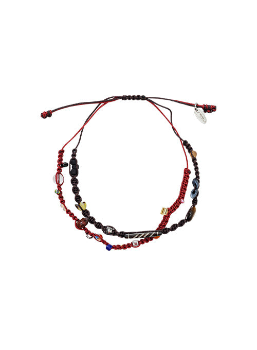 ajo-by-ajo-ss-26-wabisabi-knot-layered-bracelet-red-red-s
