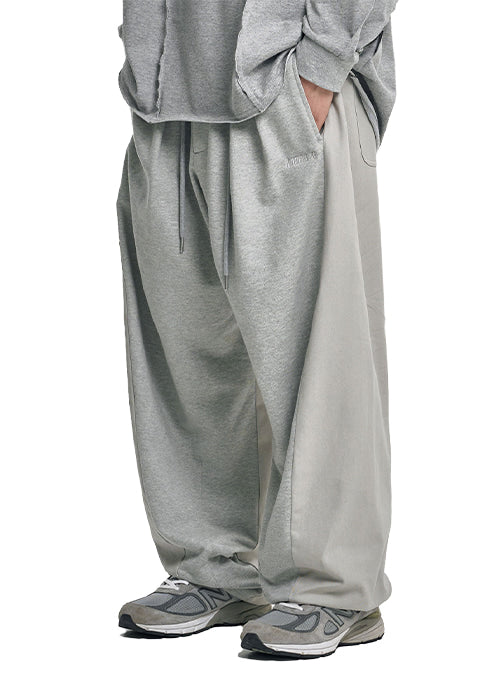 ajo-by-ajo-ss-26-dual-fabric-hybrid-pants-melange-grey-melange-grey-s