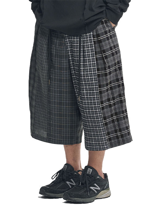 ajo-by-ajo-ss-26-check-mixed-bermuda-pants-black-black-s