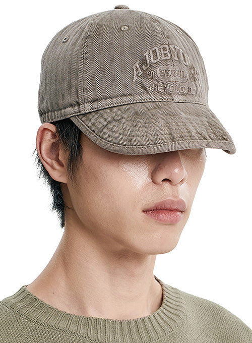 ajo-by-ajo-fw-26-washed-herringbone-soft-brim-cap-mocha-mocha-s