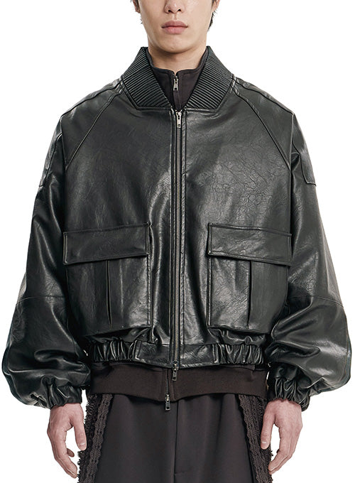 ajo-by-ajo-fw-26-faux-leather-ribbed-collar-blouson-dark-brown-dark-brown-s