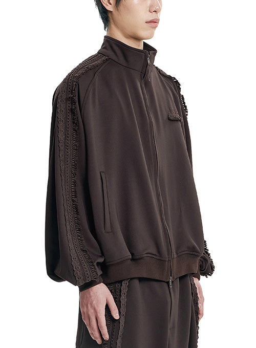 ajo-by-ajo-fw-26-multi-lace-trim-raglan-track-jacket-dark-brown-dark-brown-s