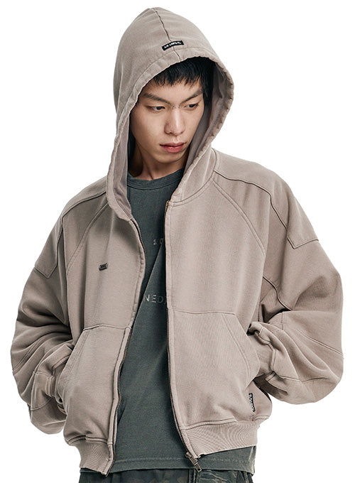 ajo-by-ajo-fw-26-cropped-washed-zip-up-hoodie-dusty-beige-beige-s