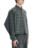 ajo-by-ajo-fw-26-cropped-sculpted-raglan-check-shirt-charcoal-charcoal-s